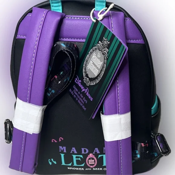 Loungefly X Disney Parks Haunted Mansion Madam Leota Backpack NWT - Picture 4 of 7